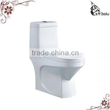 Cheap one piece toilet closet toilet commode in china