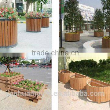 plastic flower pot moulds/plastic wood planter mould