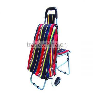 2014 Fashional Hot Sale Portable Wheels Supermarket Trolley Bag