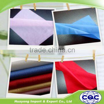 dacron polyester cotton blend woven tc shirting fabrics for workwear/pajamas garment