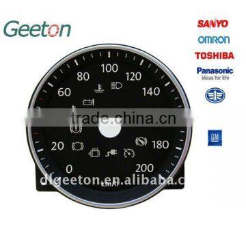 Screen Printing Custom 3D Auto Dashboard Speedometer For Car