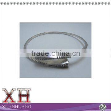 Hot sale unique design 925 sterling silver opening Bangle