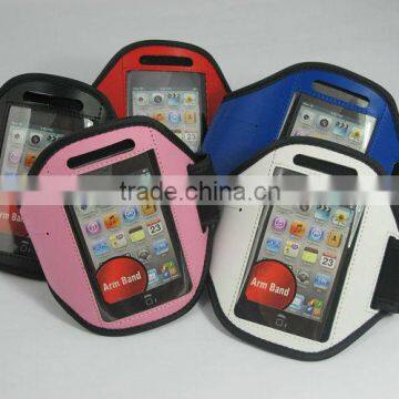 Wholesale factory price custom sport armbag for running /Factory comfortable sport gym armband adjustable strap for sale