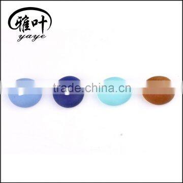 Wholesale Inspirational Colorful Frosted Glass Stone Decorative Engraved Stone