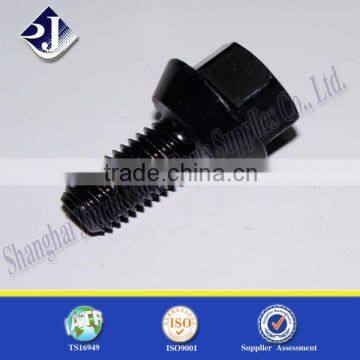 M12-1.75 high tensile black 10.9 wheel bolt