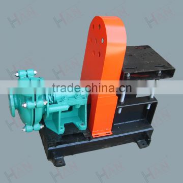 Rubber slurry pump for chemical processing