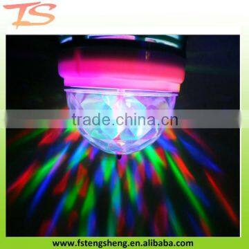 LED color rotating Lamp W/3X1W LED(RGB)/Party/KTV/Club decoration lighting