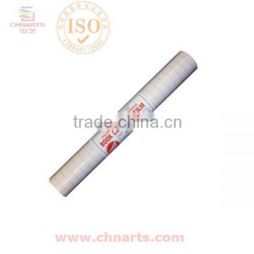 clear self adhesive book cover roll