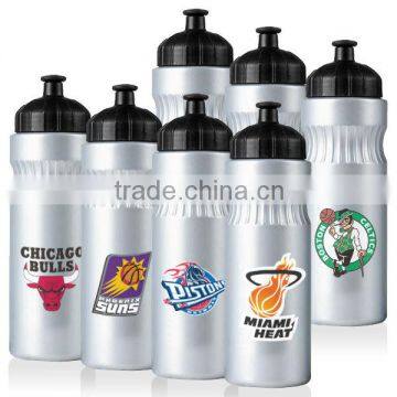 600ml/20oz silver color sport water bottles