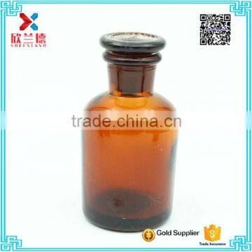 Wholesale 60ml Narrow Mouth Amber Reagent Round Glass Bottle photo-2