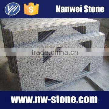 polished G655 granite vanity tops