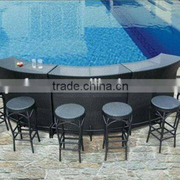 cheap rattan coffee bar counters for sale
