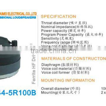 1.75inch loudspeaker good quality diaphragm