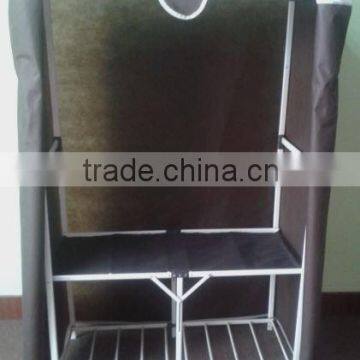 2015 High Quality Bedroom Fabric Wardrobe Design photo-2