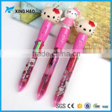 Wholesale cute novelty cartoon animal ballpoint pen for school kids students