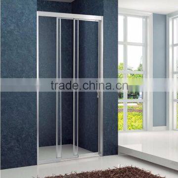 Connect-move Door Sliding Simple Tempered Glass Bath Shower Screen Screens Without shelves (KD4101)