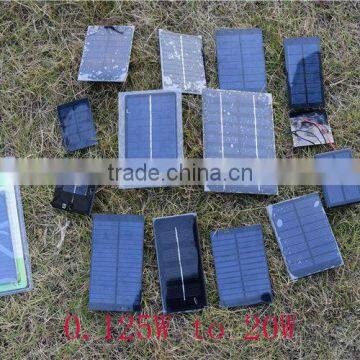 0.6W 6V PET Mini Polystalline Silicon Solar Panel Cheap Solar Module China