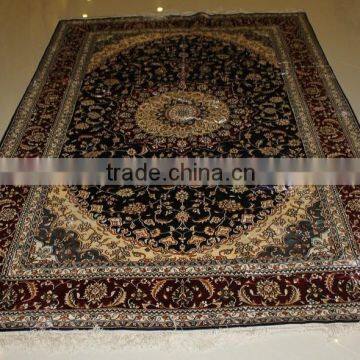 Handknoted carpet Hereke Rug Turkey100% Nature Silk