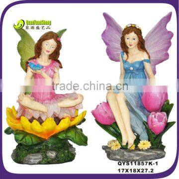 Garden 2 assorted Fairy flower pot decorations