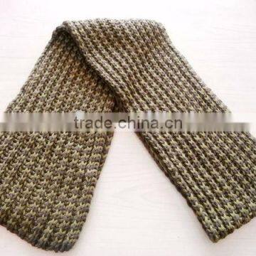 fashion lady acrylic cashmere knitted scarf