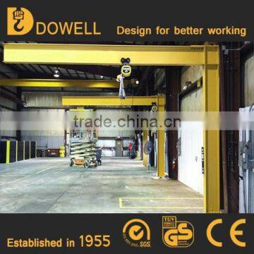 High-Duty Customized 0.25~10 ton free standing 2 ton jib crane