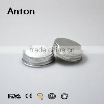 33mm Silver Aluminum Cap for Cream Jars photo-2