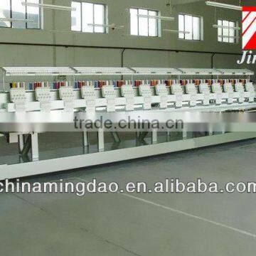 15 head flat embroidery machine