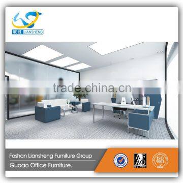 Modern Office Furniture Sofa Set Design for Office Waiting Room Sofa GAS10A photo-4