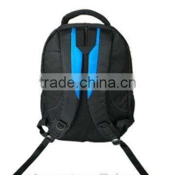 2015 China Manufacturer Multi- Compartment Black Laptop Backpack for School photo-3