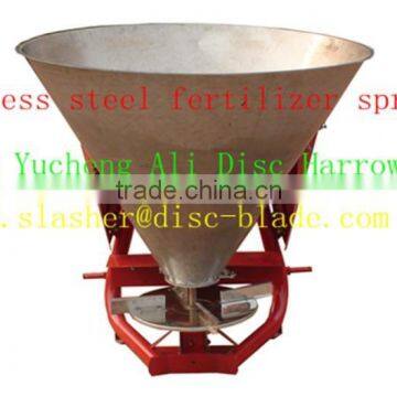 tractor mounted stainless steel fertilizer spreader