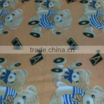 factory price cute bear design blanket