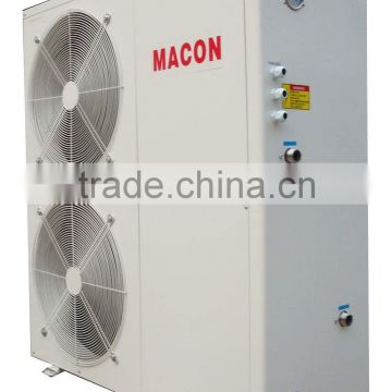 R410a CE certificate MACON air source air cooled water chiller cooling and heating plate exchanger scroll compressor