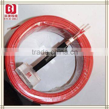 copper conductor PVC/XLPE insulation PVC sheath with copper wire braided shield volume control audio cable