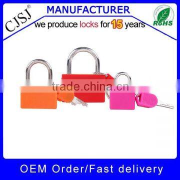 Produce colorful brass case key lock