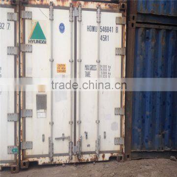 40' Used Reefer Container With Thermo King Refrigerator
