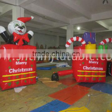 customized christmas inflatable model/outdoor chrismas items