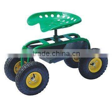 four wheels sitting Garden seat carts TC1852