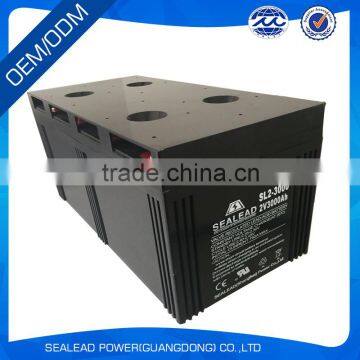 Rechargeable low self- discharge 2V 3000Ah ups Battery for solar