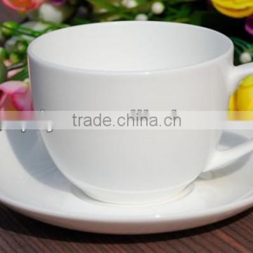 Factory hot sale 250ml New bone china tea cup and saucer