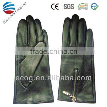 Goatskin gloves with fleece lining. 2013 NEW!