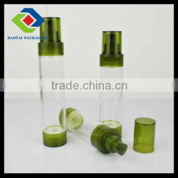 China plastic airless sprayer bottle ODM bottles and jars