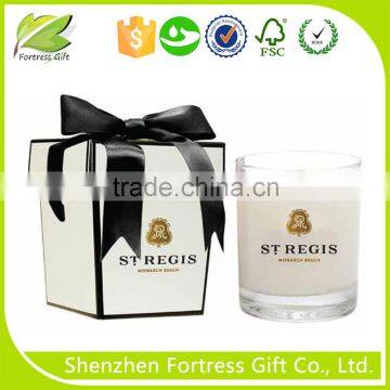 ribbon decorative luxury candle box packaging                        
                                                Quality Choice