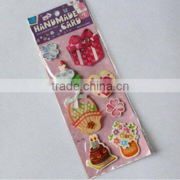 2014 Tiny Woods Printed Chipboard Layered sticker for kids