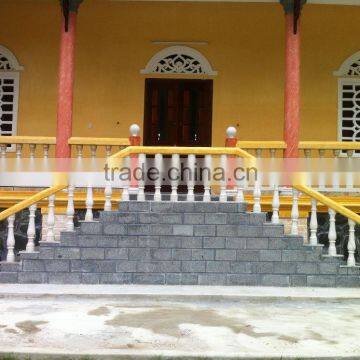 Best Quality White Marble Type Natural Stone Baluster Railing for Home No 50 photo-3