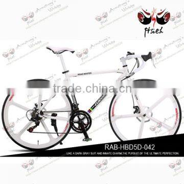 five-spoke wheel aluminum alloy frame 700c road racing 14speed bicycle