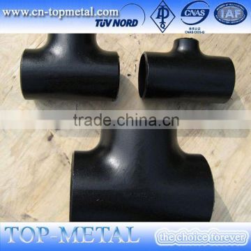 1/2 inch sch80 carbon steel equal tee ansi b16.9