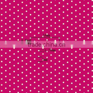 durable polyester knitted mesh fabrics small dot printed fabric for making underwear