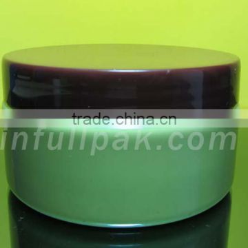 120ml/4oz/120g Green Plastic Jar