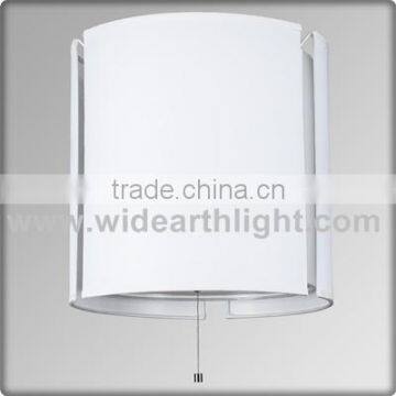 UL CUL Listed Hotel Ceiling Mount Lamp With Round Shade And Pull Chain Switch C20063