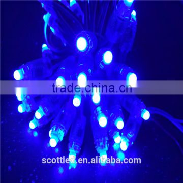 outdoor waterproof Diameter 9mm led pixel light 5V Waterproof full color led pixel lights WS2811 UCS1903 SM16703